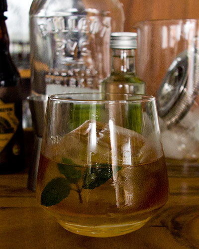 Mentha Fashioned Cocktail