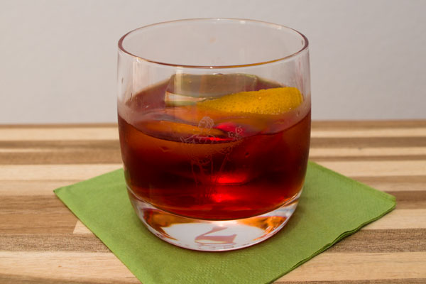 Negroni cocktail