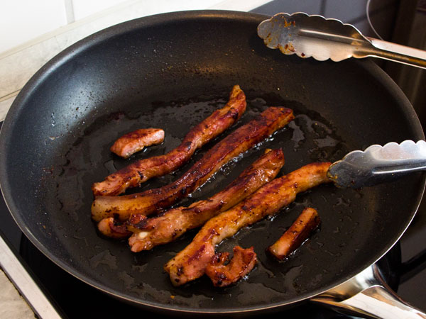 Sizzling Bacon Strips