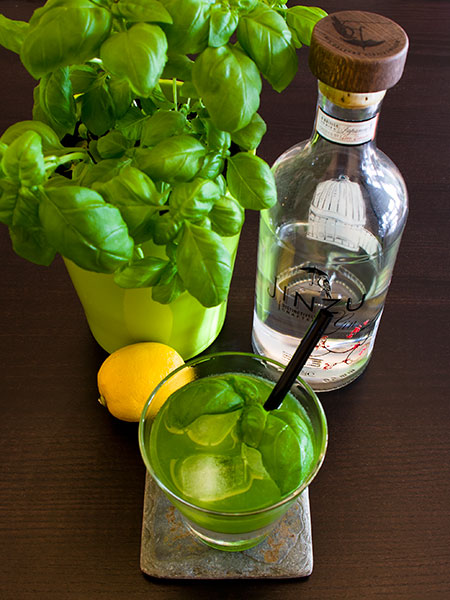 Gin Basil Smash