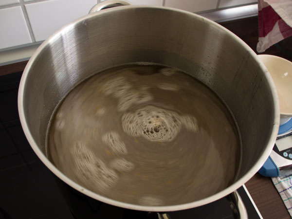 Mixing mead mixture
